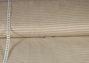 Jersey Bio Streifen sand