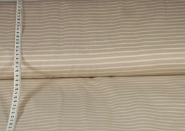 Jersey Bio Streifen sand