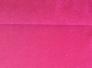 Strickfrottee Bio weich beere